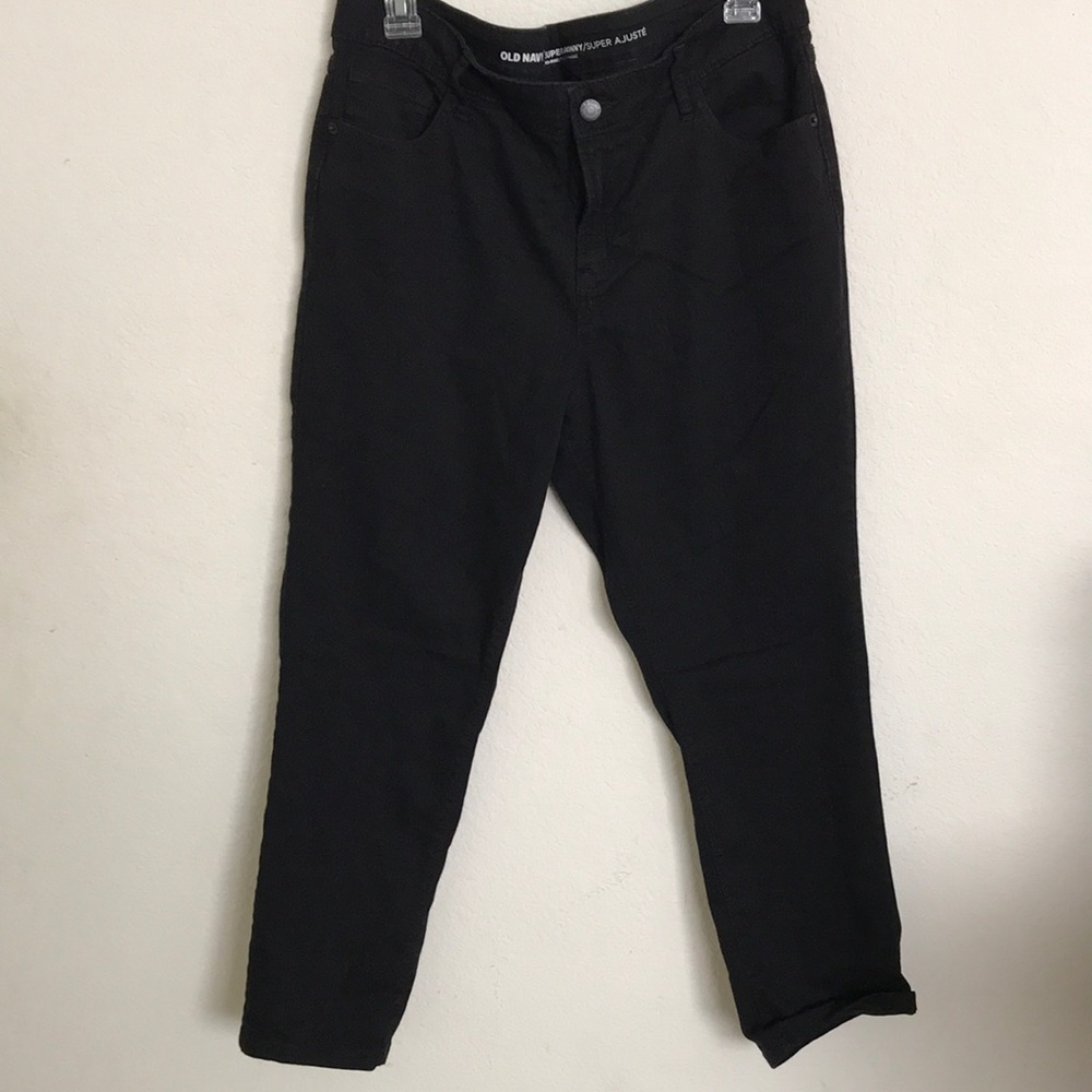 Old navy super skinny mid rise